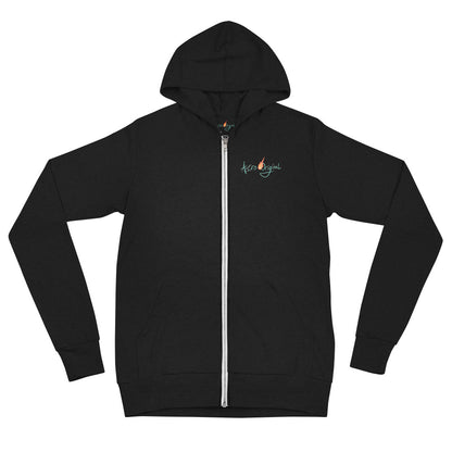 Leap Unisex Zip Hoodie