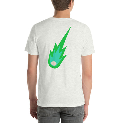 Camiseta unisex Meteoro verde