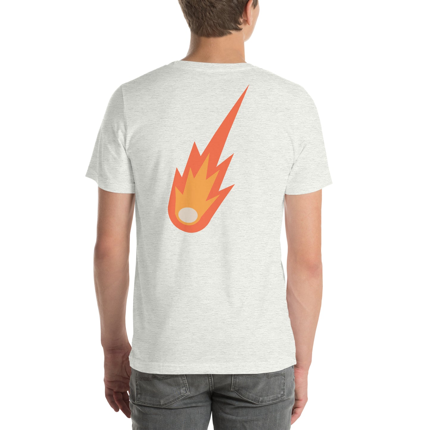 Orange Meteor Unisex T-shirt