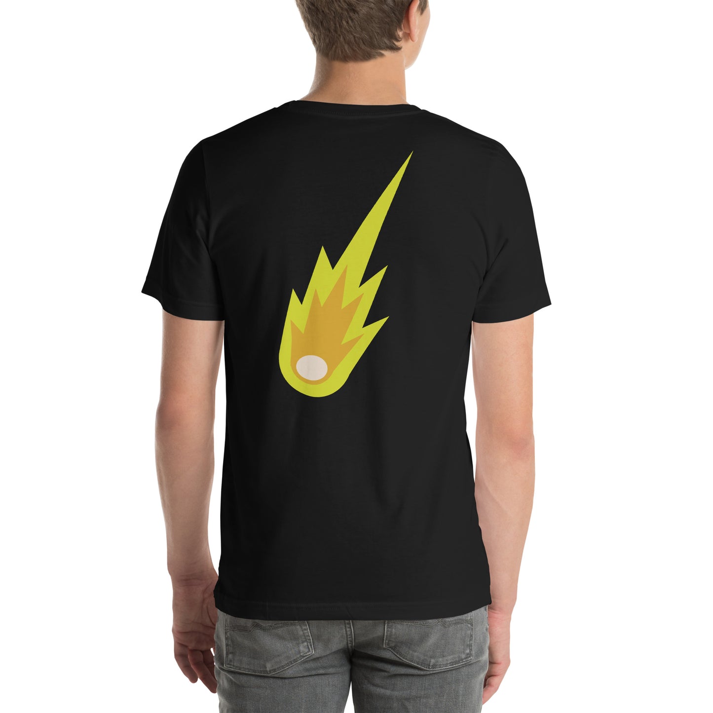 Yellow Meteor Unisex T-shirt