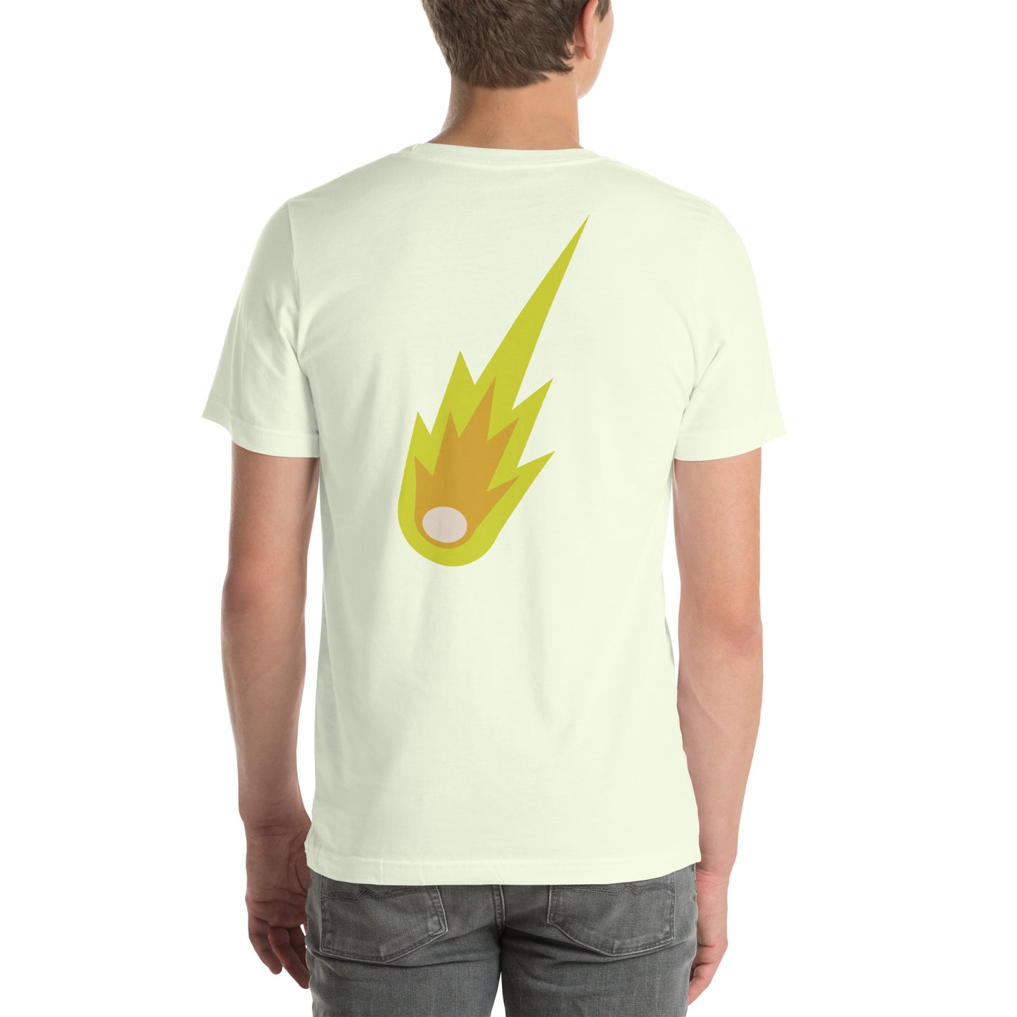 Yellow Meteor Unisex T-shirt