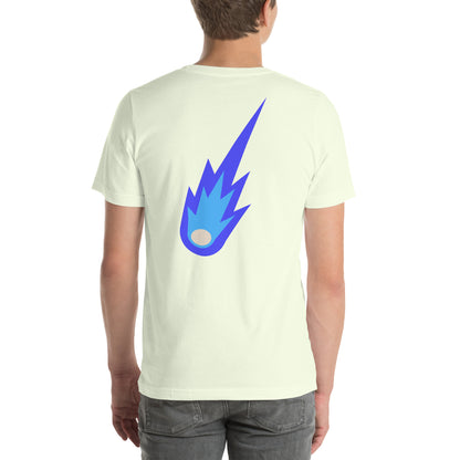 Camiseta unisex Meteoro azul