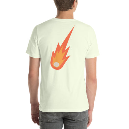 Orange Meteor Unisex T-shirt