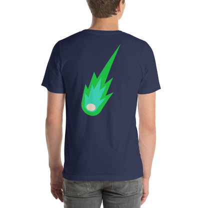 Camiseta unisex Meteoro verde