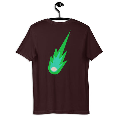 Camiseta unisex Meteoro verde