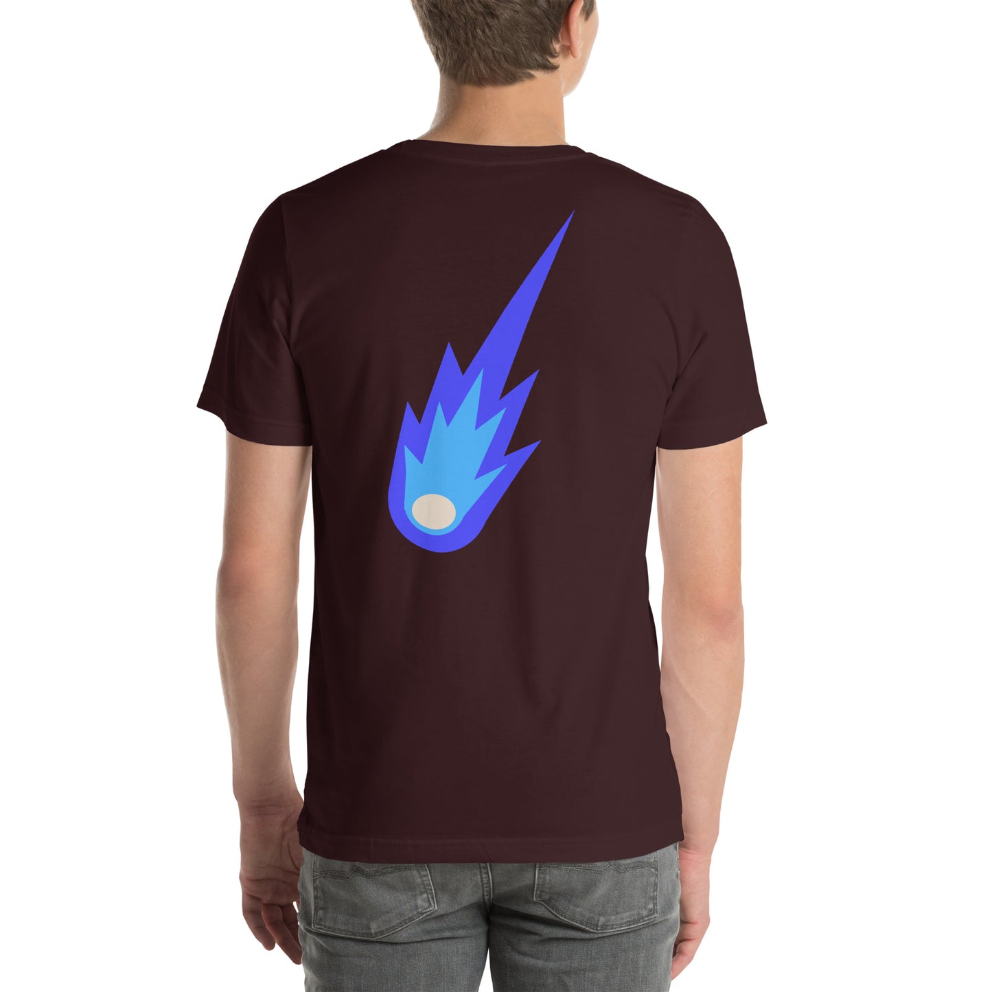 Camiseta unisex Meteoro azul