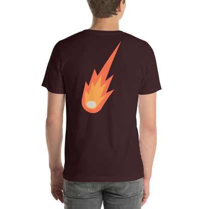 Orange Meteor Unisex T-shirt