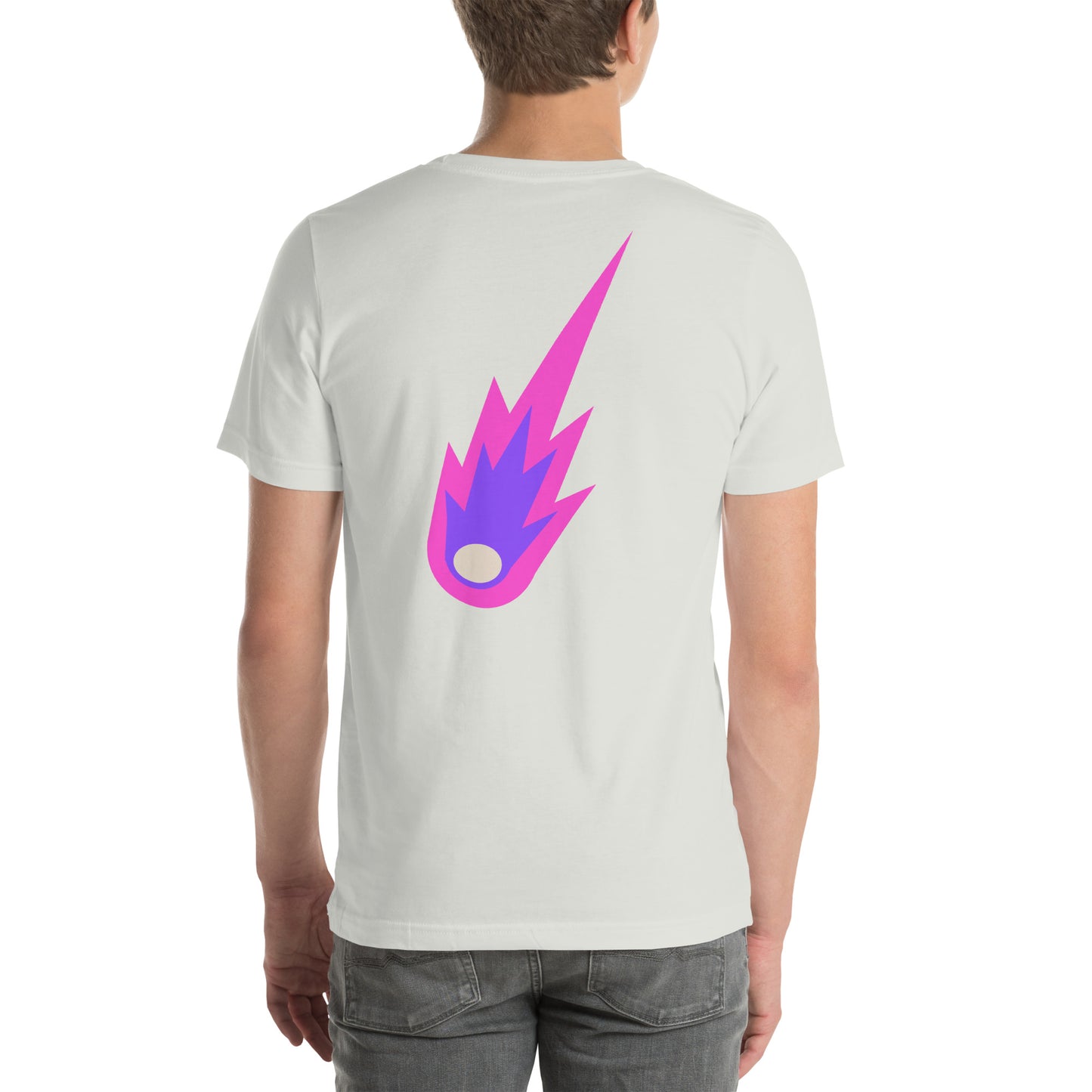 Camiseta unisex Meteoro Púrpura