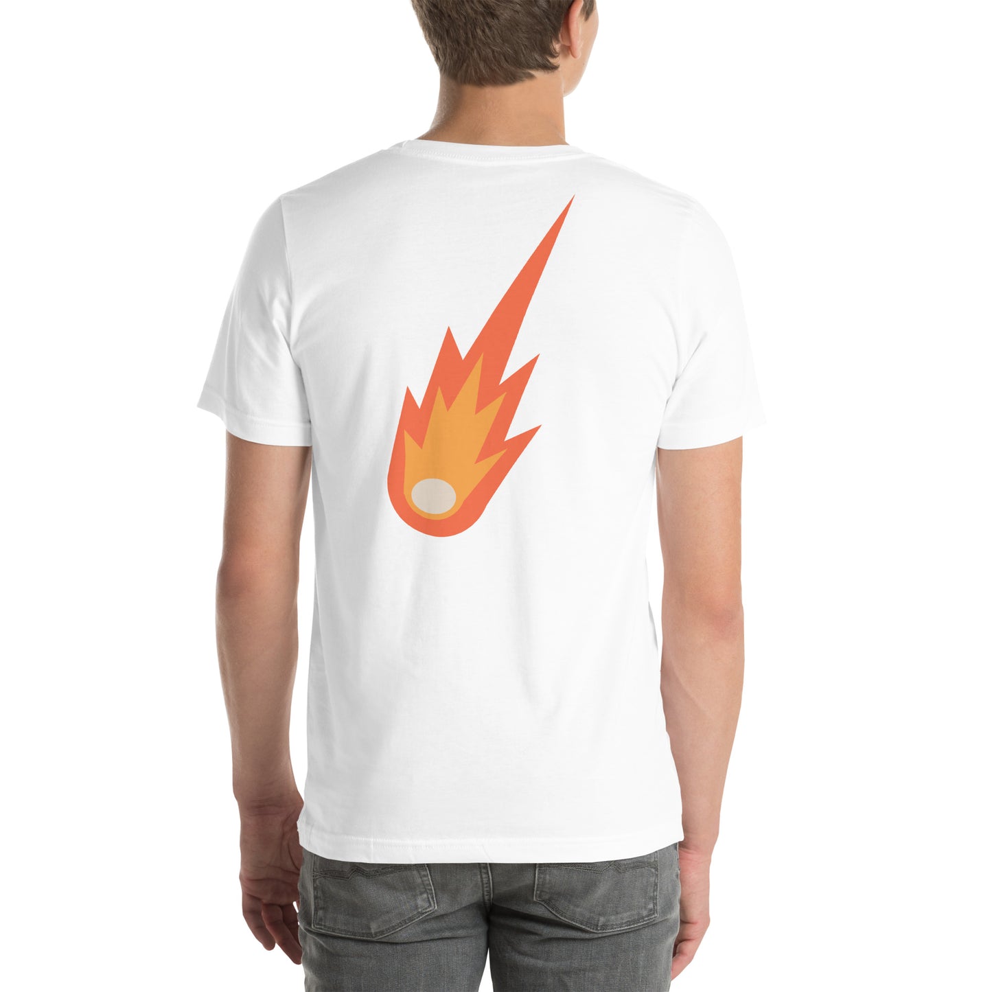 Orange Meteor Unisex T-shirt